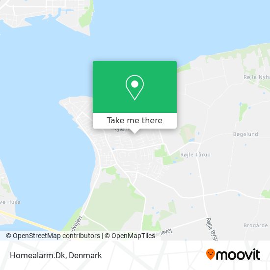 Homealarm.Dk map