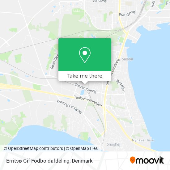 Erritsø Gif Fodboldafdeling map