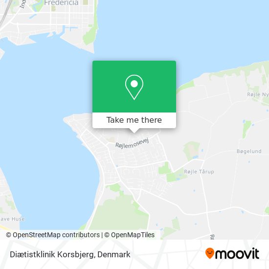 Diætistklinik Korsbjerg map