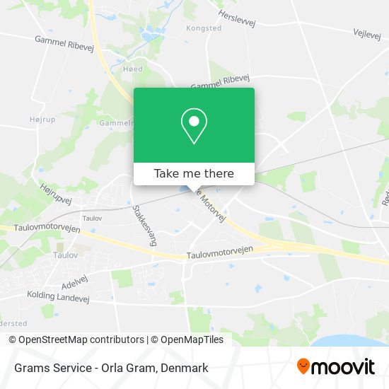 Grams Service - Orla Gram map