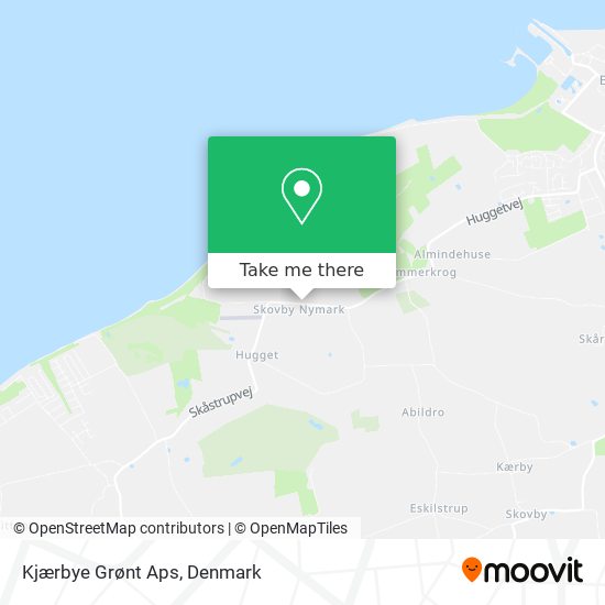 Kjærbye Grønt Aps map