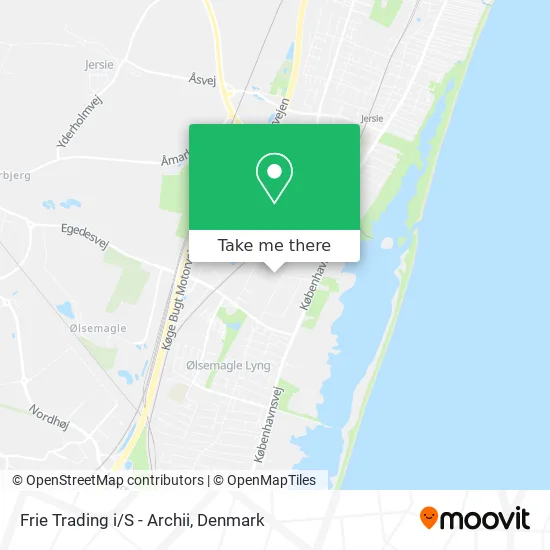 Frie Trading i/S - Archii map
