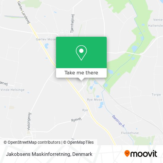 Jakobsens Maskinforretning map