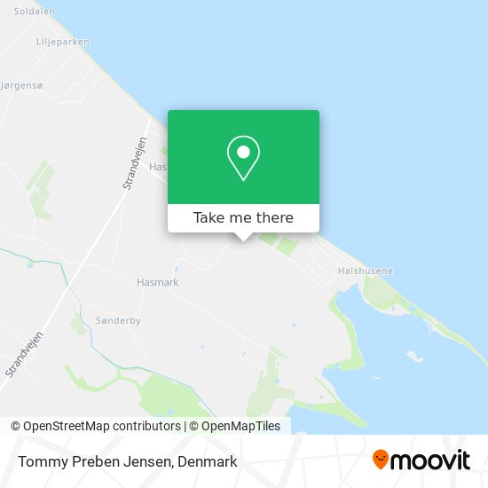 Tommy Preben Jensen map