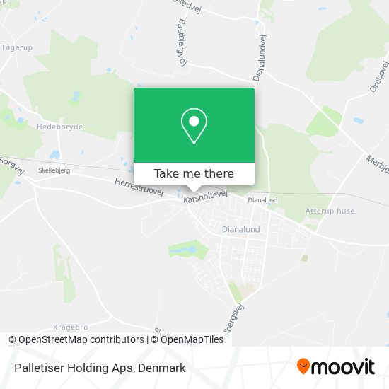 Palletiser Holding Aps map