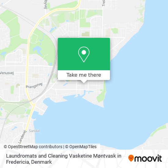 Laundromats and Cleaning Vasketine Møntvask in Fredericia map