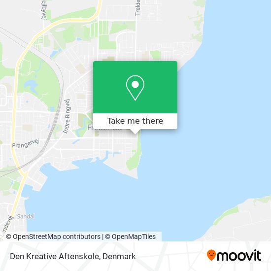 Den Kreative Aftenskole map