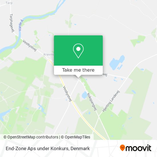 End-Zone Aps under Konkurs map