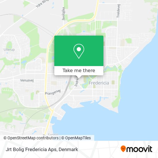 Jrt Bolig Fredericia Aps map