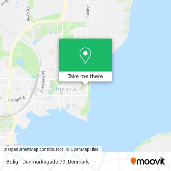 Bolig - Danmarksgade 79 map