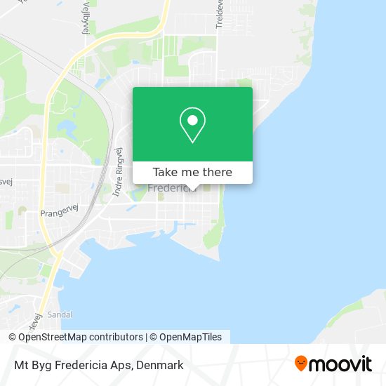 Mt Byg Fredericia Aps map