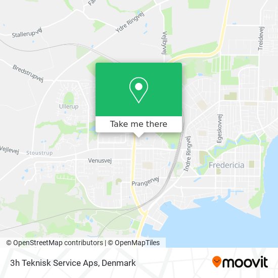 3h Teknisk Service Aps map