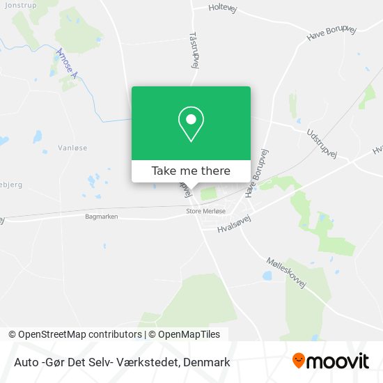 Auto -Gør Det Selv- Værkstedet map