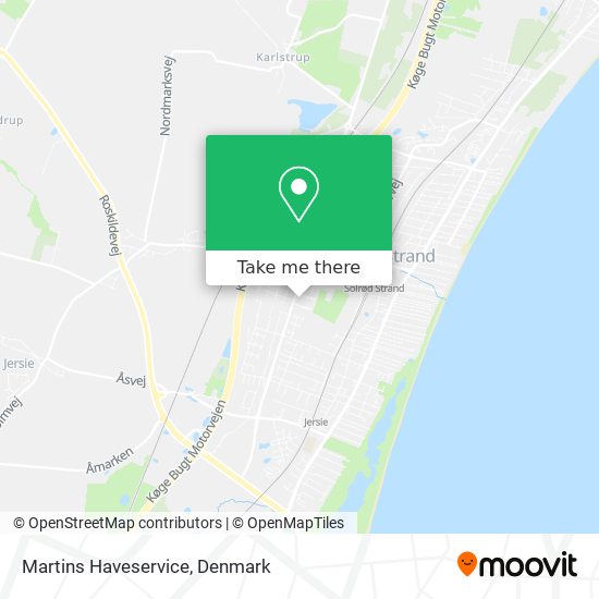 Martins Haveservice map