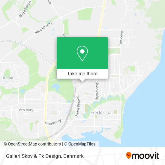 Galleri Skov & Pk Design map