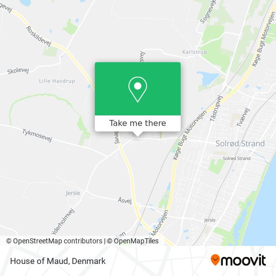 House of Maud map