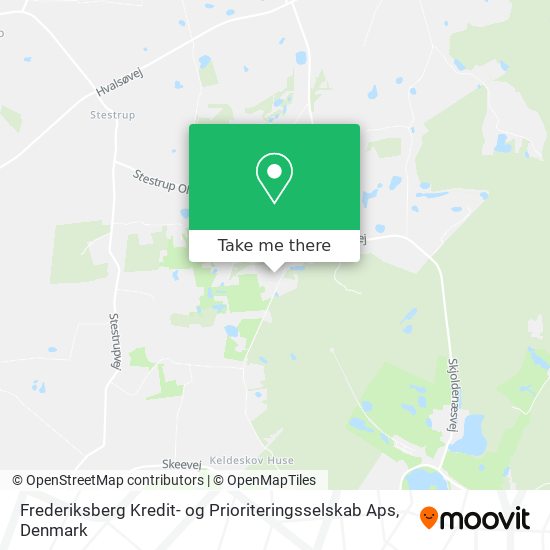 Frederiksberg Kredit- og Prioriteringsselskab Aps map