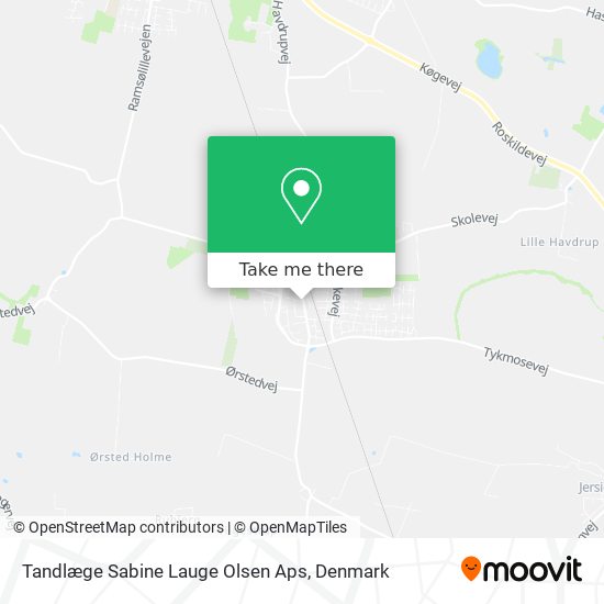 Tandlæge Sabine Lauge Olsen Aps map