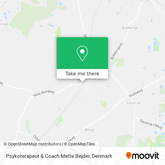 Psykoterapeut & Coach Mette Bejder map