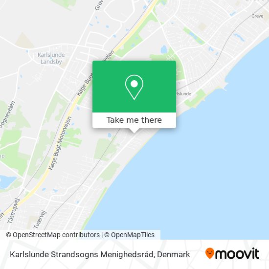 Karlslunde Strandsogns Menighedsråd map