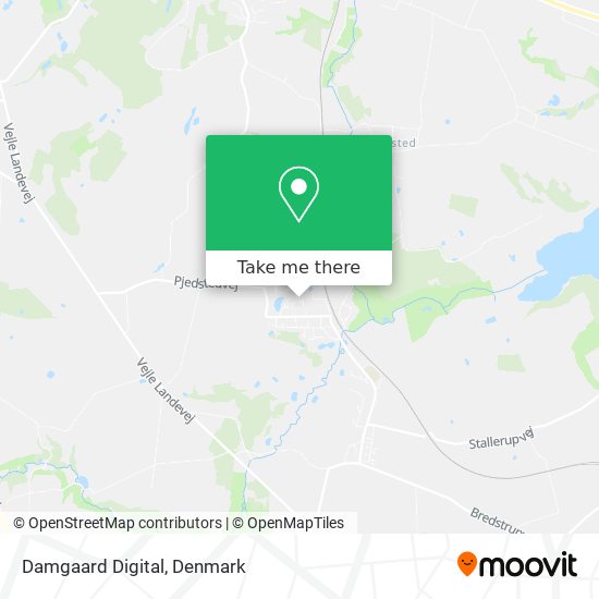 Damgaard Digital map