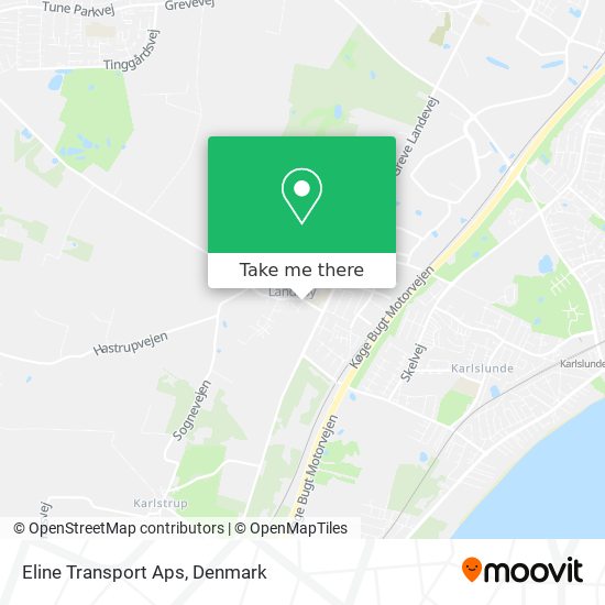Eline Transport Aps map