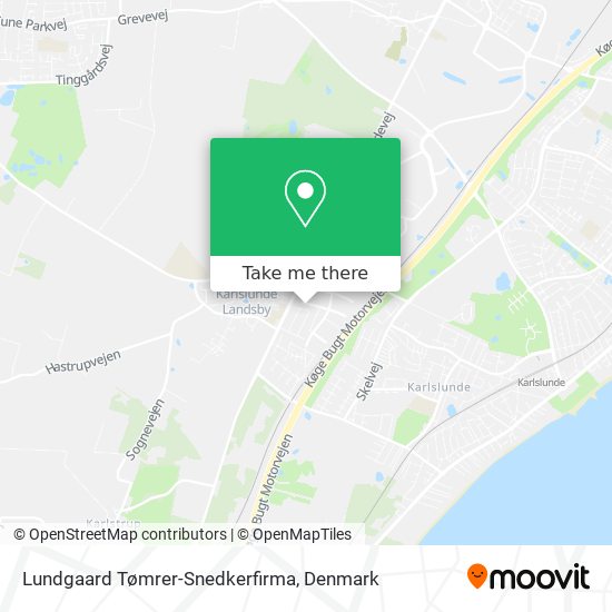 Lundgaard Tømrer-Snedkerfirma map