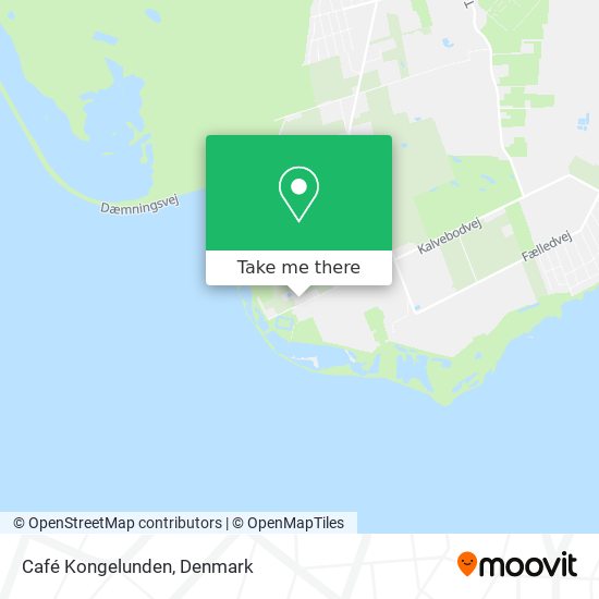 Café Kongelunden map