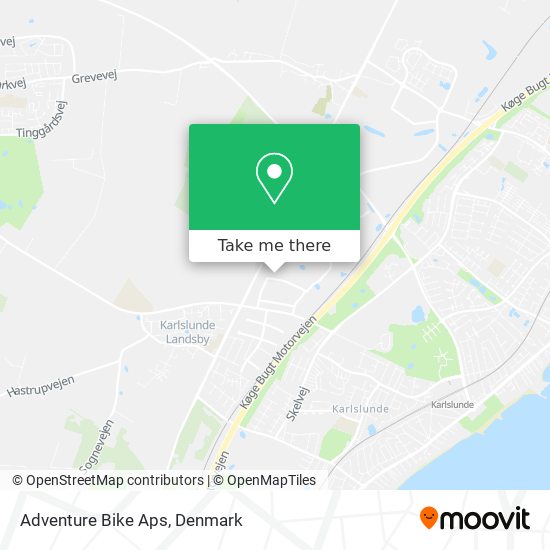 Adventure Bike Aps map