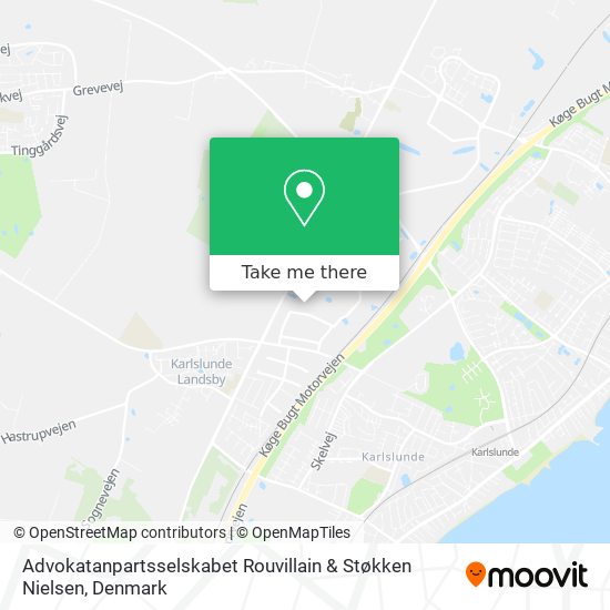 Advokatanpartsselskabet Rouvillain & Støkken Nielsen map