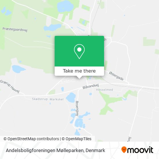 Andelsboligforeningen Mølleparken map