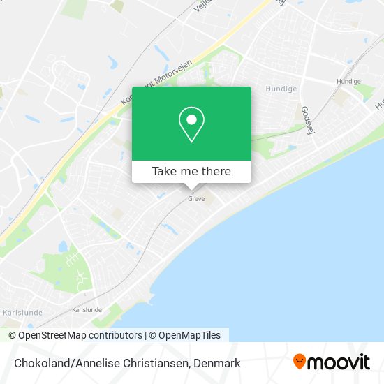 Chokoland / Annelise Christiansen map