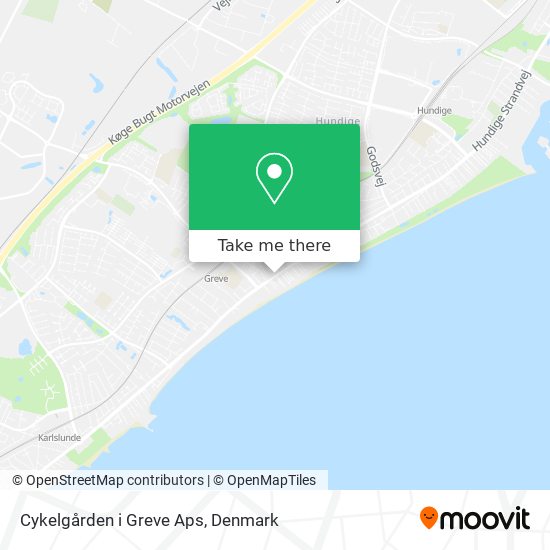 Cykelgården i Greve Aps map