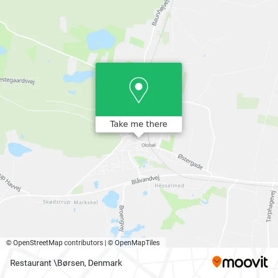 Restaurant \Børsen map