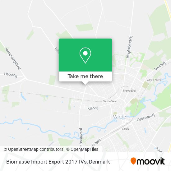 Biomasse Import Export 2017 IVs map