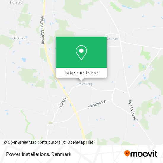 Power Installations map