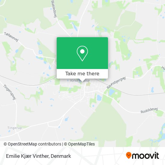 Emilie Kjær Vinther map