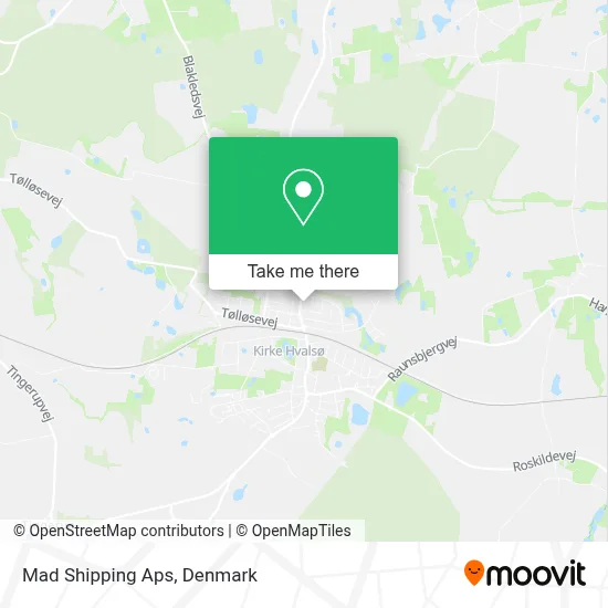 Mad Shipping Aps map