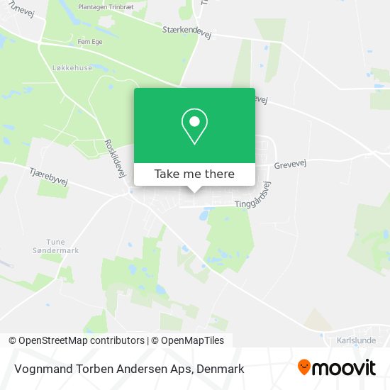 Vognmand Torben Andersen Aps map