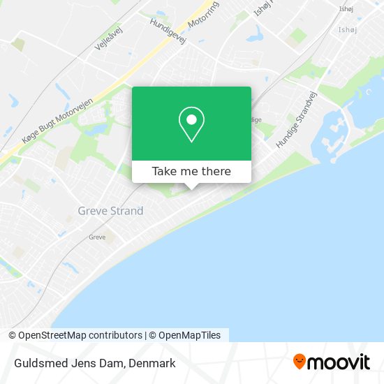 Guldsmed Jens Dam map