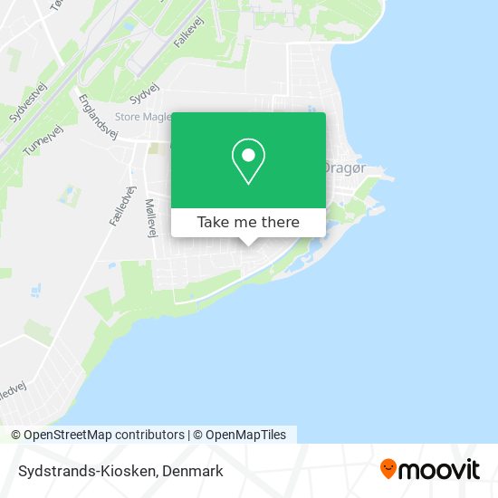 Sydstrands-Kiosken map