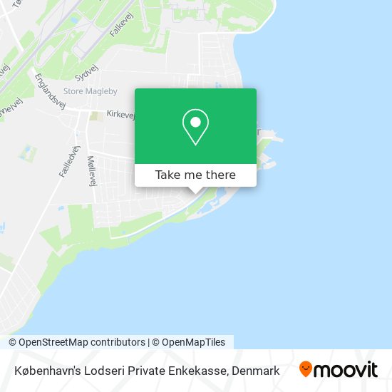 København's Lodseri Private Enkekasse map