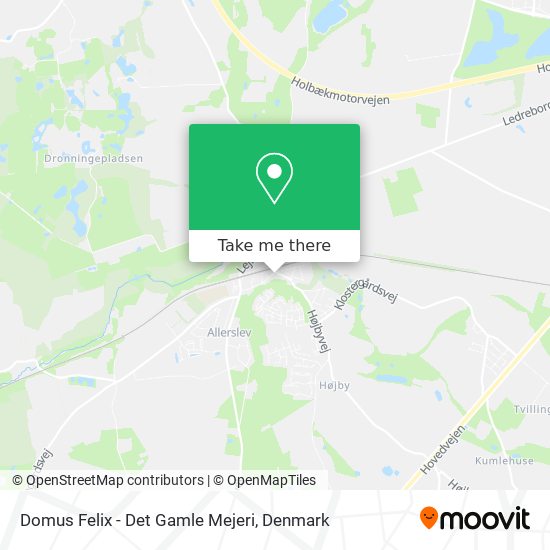 Domus Felix - Det Gamle Mejeri map