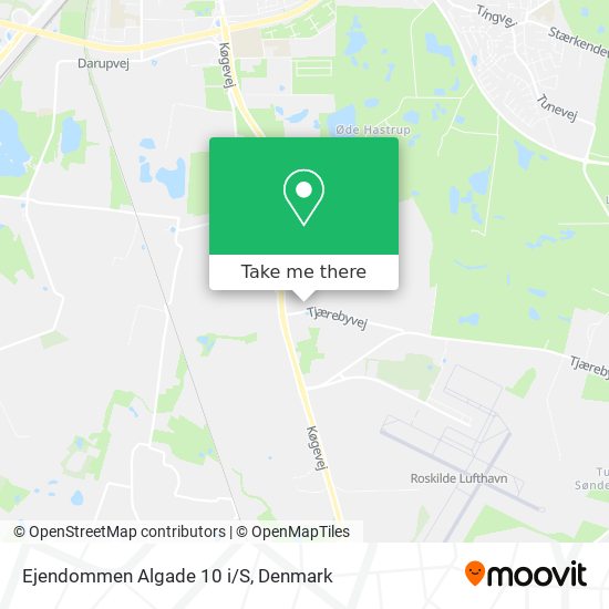 Ejendommen Algade 10 i/S map
