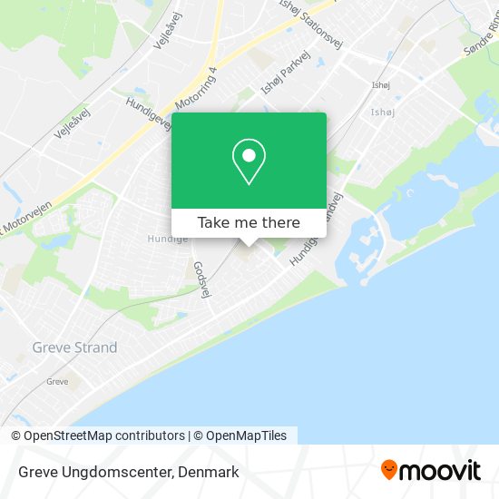 Greve Ungdomscenter map