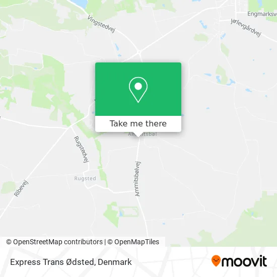 Express Trans Ødsted map
