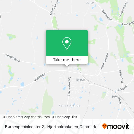 Børnespecialcenter 2 - Hjortholmskolen map