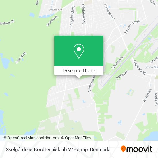 Skelgårdens Bordtennisklub V / Højrup map