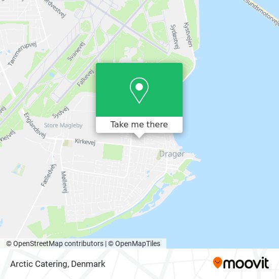 Arctic Catering map