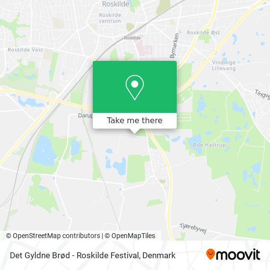 Det Gyldne Brød - Roskilde Festival map
